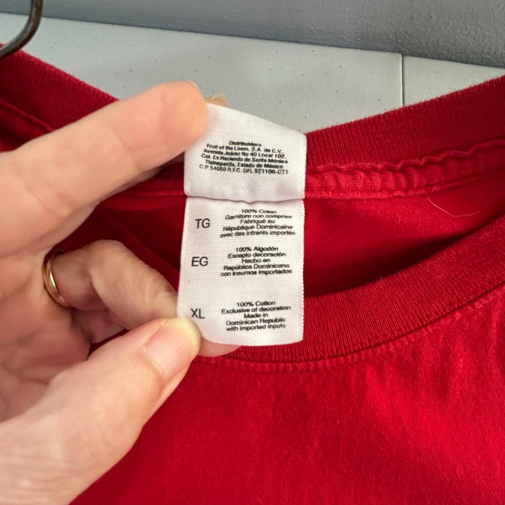 Cincinnati Reds Star Wars May the 4th Be With You Red T-Shirt Sz XL - Picture 6 of 9